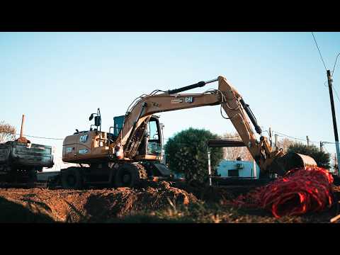 Intendente recorrió obras en Villa Felicidad y Aeroparque