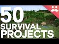 50 Projects For Your Minecraft Survival Worlds