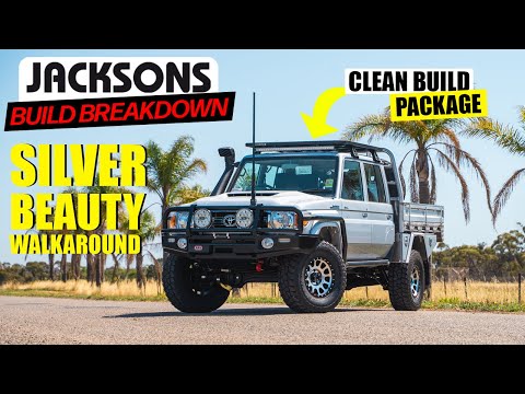 CLEAN BUILD! Trent's silver 79 Series Landcruiser build walkaround! BUILD BREAKDOWN | EP10
