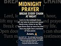 Midnight Prayer 🙏 | Powerful Prayer for Breakthrough