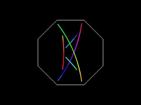 Octagonal representation of a genus 2 surface