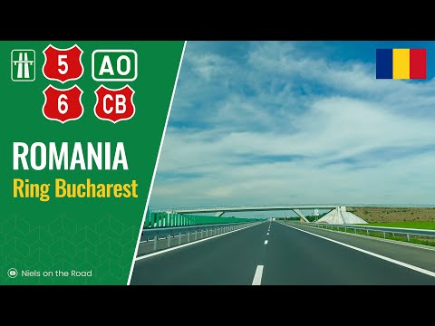Driving in Romania: Autostrada A0 Centura Bucuresti & DN6 E70, DNCB Bucharest