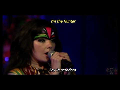 Björk - Hunter - Live Voltatic Paris 2007 (Letra Inglés / Español)
