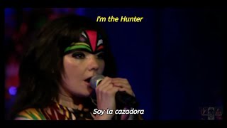 Björk - Hunter - Live Voltatic Paris 2007 (Letra Inglés / Español)