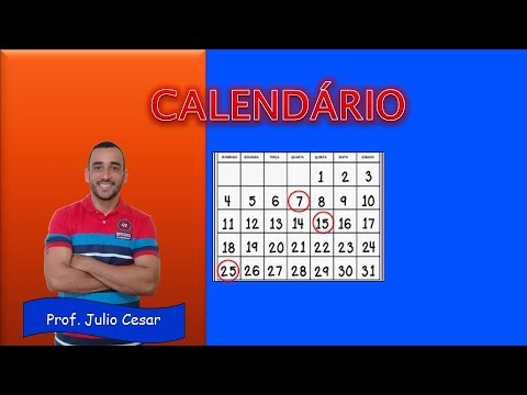 Concurso TRF/2016 - Estudo do Calendário - [Aula1]