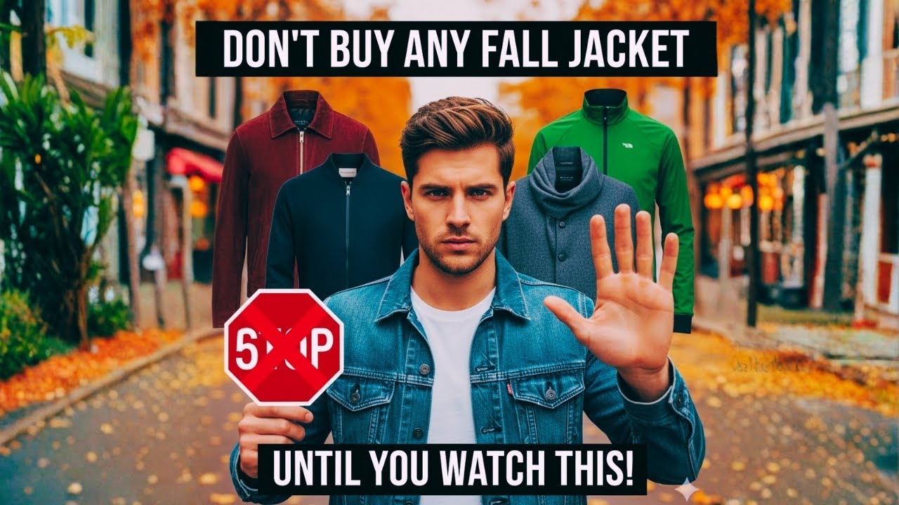 The ONLY 5 Jackets You ACTUALLY Need This Fall