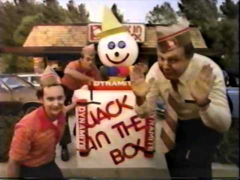 Jack in the Box "Jack Explodes" commercial from 1980
