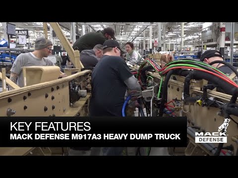 Key Features - Mack Defense M917A3 Heavy Dump Truck