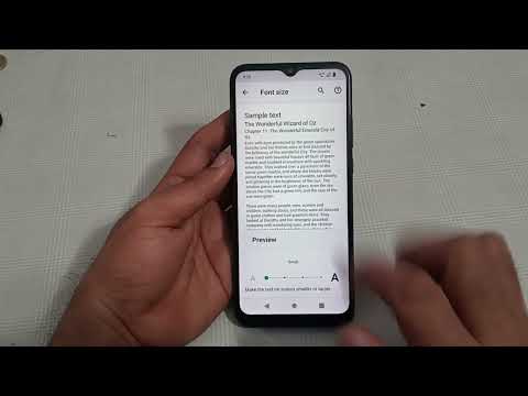 font size change kaise karen Motorola g60, font size setting Motorola g60