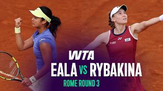 Download lagu Alexandra Eala vs. Elena Rybakina | 2026 Rome Round 3 | WTA Match Highlights mp3