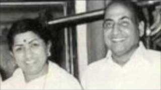Sun Mere Sajana Re .Lata ji & Rafi in Aansoo. - YouTube