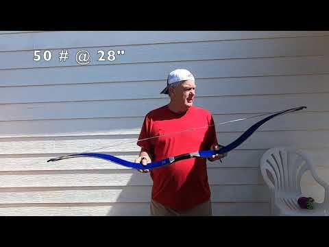 417-Kheshig Bow 50# @28" by Alibow Archery