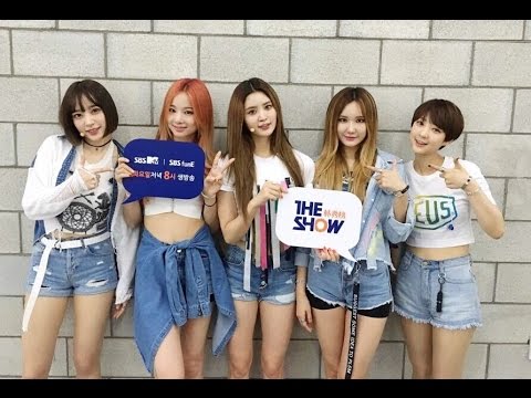 EXID's Pics at The Show (Backstage) 160614