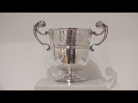 Restauration et conservation : l'écuelle de la famille Woolsey