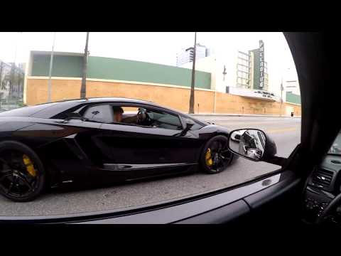 CHASING an AVENTADOR in a Maserati GT MC! POV from PMLQuickStrike
