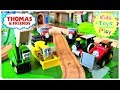 Thomas And Friends Thomas The Train Sodor Construction Company Playtime Playing With Trains