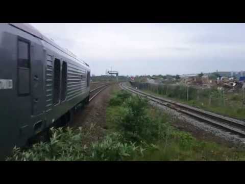 Chiltern Class 67013 Opens up Tyseley 05/05/2014