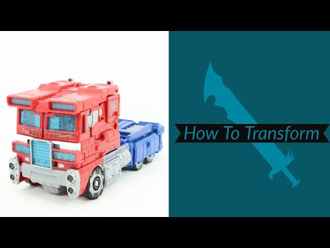 How To Transform: Transformers Siege Voyager Class Optimus Prime