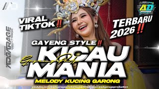 Download lagu DJ KICAU MANIA TERBARU 2026‼️ MELODY KUCING GARONG STYLE GAYENG PARTY🔥AD GARAGE PRODUCTION  mp3