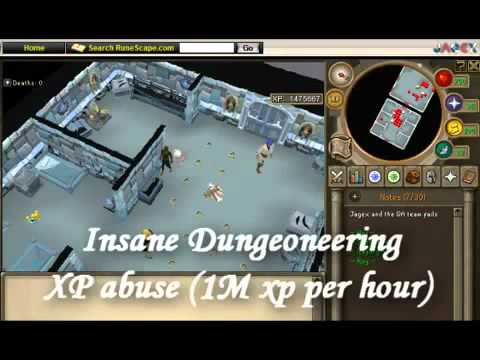 Dungeoneering XP Glitch 1M Xp Per Hour
