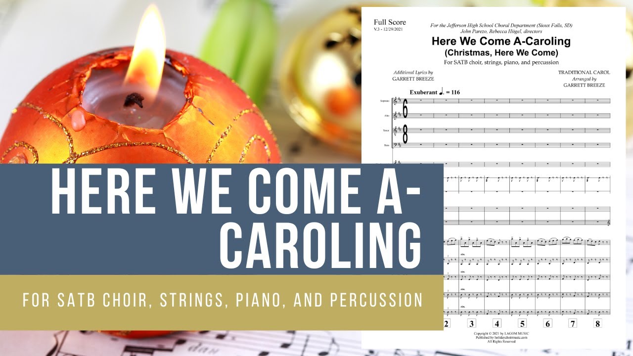Here We Come A-Caroling (Christmas, Here We Come) (Orchestration Demo) Arranged by Garrett Breeze