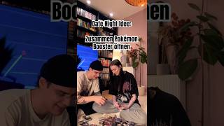 Wer braucht schon teuere Dates, wenn man zusammen Pokemon Booster öffnen kann? #pokemon #couplegoals