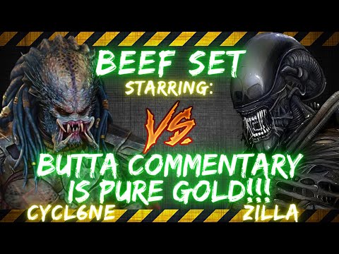 BEEF SET ft. Zilla vs Cycl6ne | Butta commentary is pure gold! 🔥😎🎤🤣