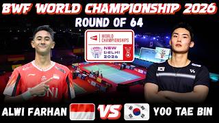 Download lagu 🔥 Tidak Terduga 🔥 Alwi FARHAN (INA) vs YOO Tae Bin (KOR) | Kejuaraan Dunia 2026 mp3