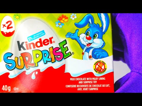 Kinder Surprise Party Mystery Toys for Kids Opening Chocolate Bus Candy Sweet Box - Baby ABC123