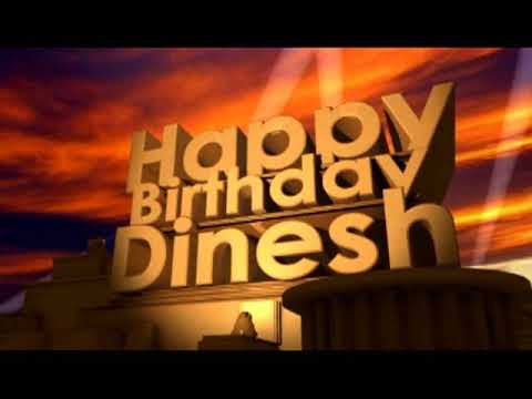 Happy Birthday Dinesh