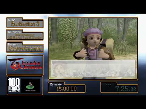 100 Heroes Strong Marathon : Suikoden III (108 Stars) + Postgame Chapter (Part 1)