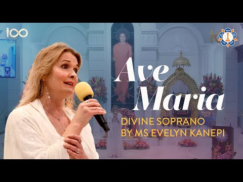 Ave Maria - Christmas Special | Evelyn Kanepi Live at Sai Prema Nilayam | Sathya Sai Baba 100