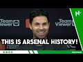 This is HISTORY! Arteta THRILLED as Arsenal take title to final day | Man United 0-1 Arsenal