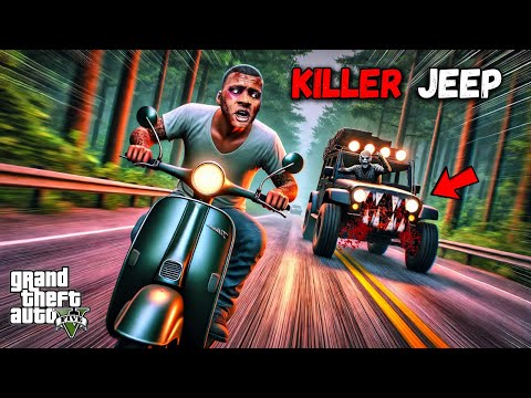 Franklin's New Jeep Is A Cursed Killer Jeep In GTA 5