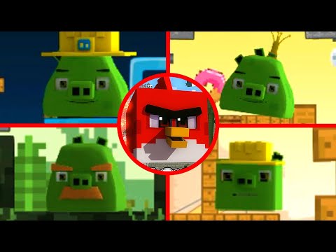 Supa Gaming - Angry Birds Minecraft - All Bosses (Boss Fight) 1080P 60 FPS