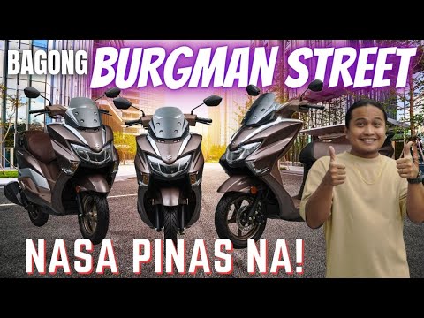Hala May Bagong Suzuki Burgman Street EX na! Anong Bago?