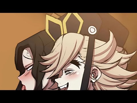 Akaza vs Douma: Endurance Race... | Demon Slayer Comic Dub