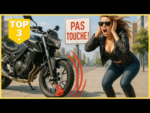 TOP 3 Antivols Moto 2025 : Bloque Disque Alarme Efficace