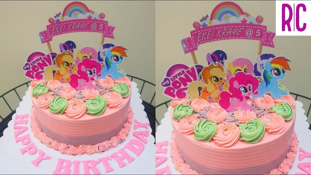 Watch video MY LITTLE PONY CAKE TUTORIAL | Cake Decorating Ideas | Recel Creates Now MY LITTLE PONY CAKE TUTORIAL | Cake Decorating Ideas | Recel Creates