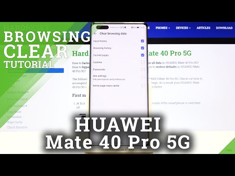 How to Clear Browsing Data on HUAWEI Mate 40 Pro – Delete Chrome History