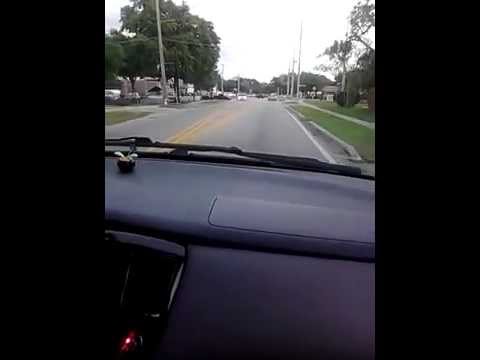 Jaz 4th driving lesson..17 getting to big