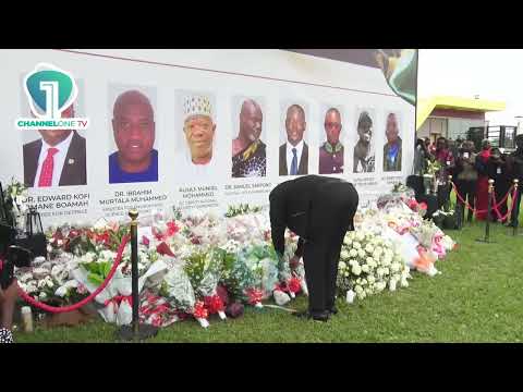 Sylvester Mensah Pays Tribute with Wreath at Memorial for the Fallen
