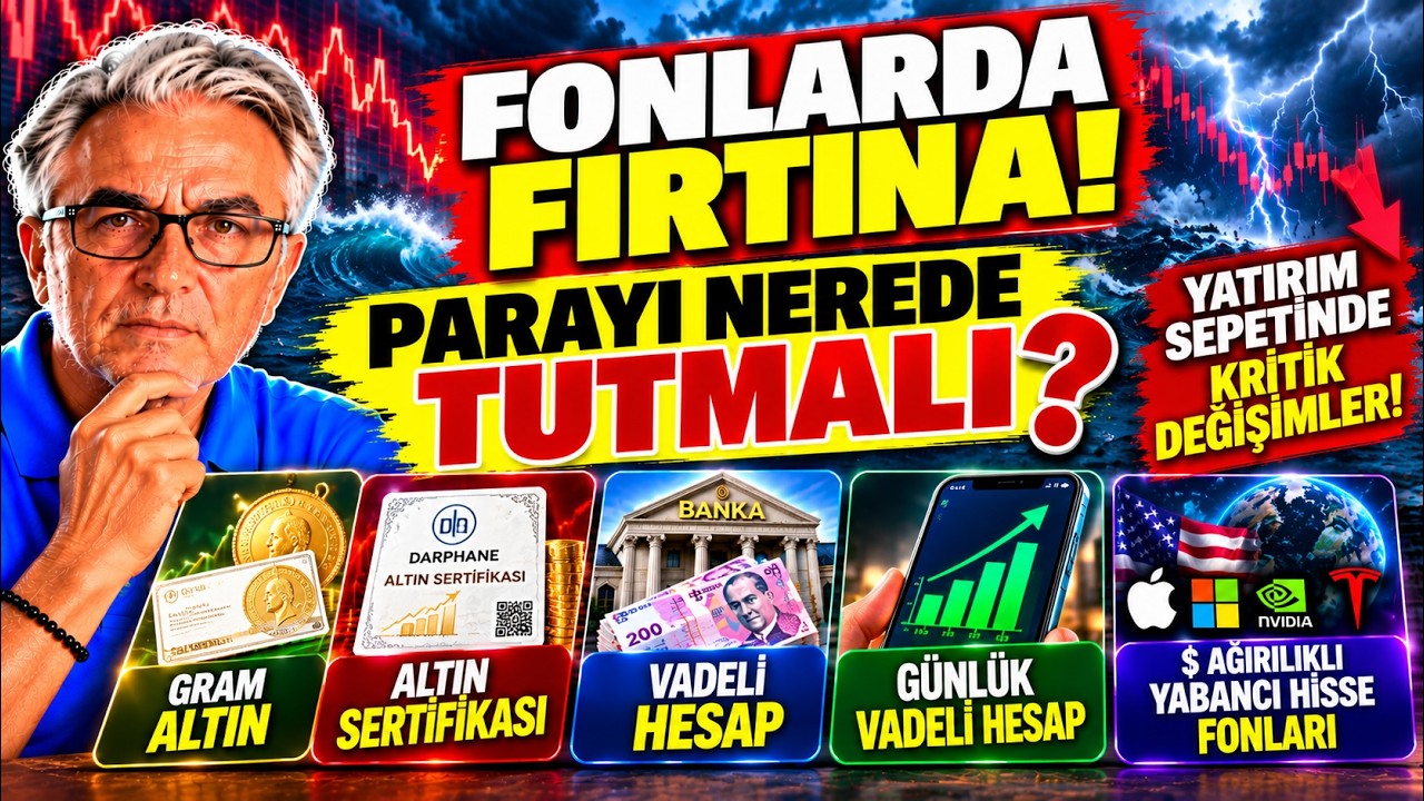 FONLARDA FIRTINA! PARAYI NEREDE TUTMALI? KAZRİSK® NE DİYOR?