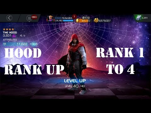Hood Rank Up - Marvel Contest of Champions
