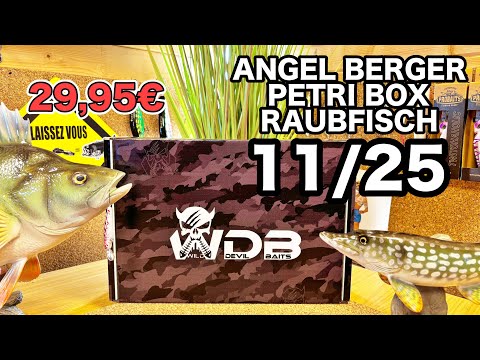 Awesome BOX! Angel Berger Predator PRO Surprise Box! WDB Monthly Box 11/25