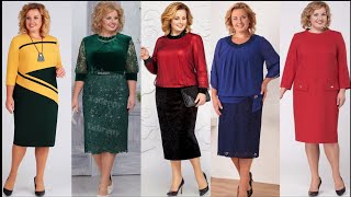 Most beautiful and gorgeous plus size mother of the bride dress/latest outfit/party wear dress 2025