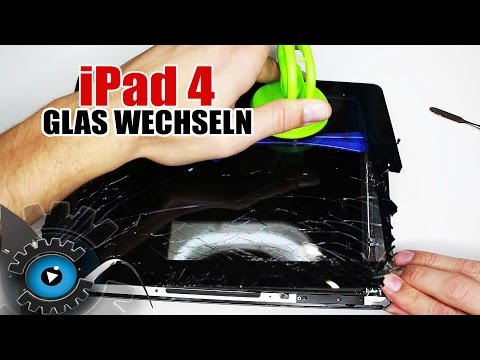 iPad 4 Glas Digitizer Wechseln Tauschen Reparatur [Deutsch/German] Glass Repair