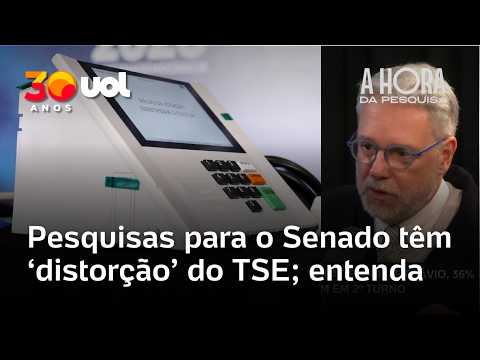 Jeito do TSE de divulgar pesquisa para o Senado conta parte da história; veja contagem alternativa