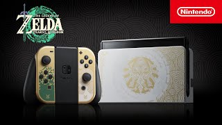 Nintendo Modelo OLED The Legend of Zelda: Tears of the Kingdom anuncio