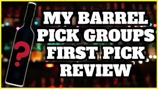 My Barrel Pick Groups First Pick Is Finally Here